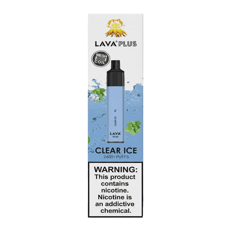 LAVA PLUS 2600PF BOX OF 10 - CLEAR ICE 5%