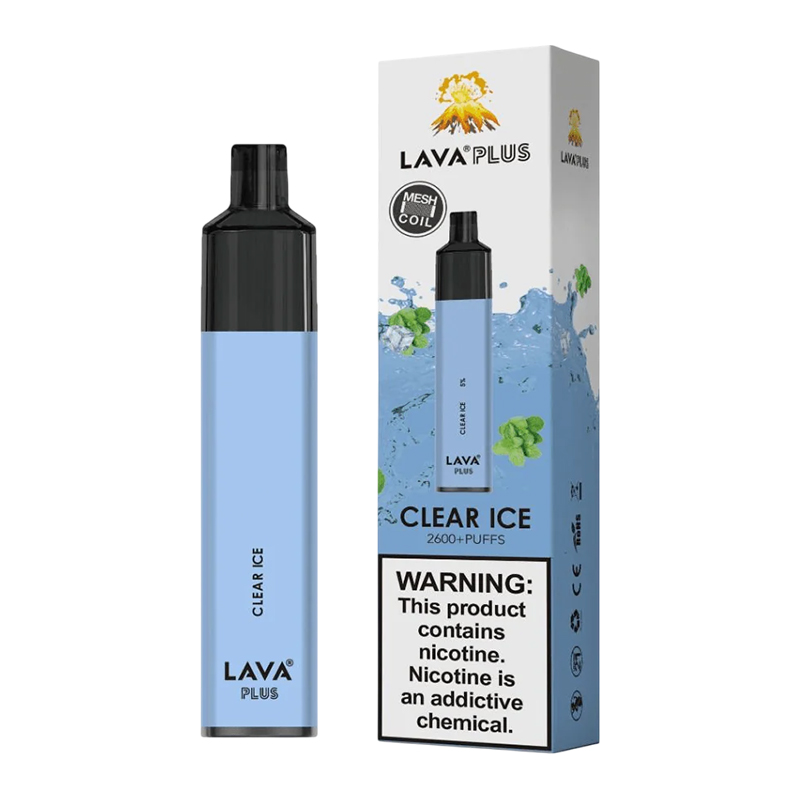 LAVA PLUS 2600PF BOX OF 10 - CLEAR ICE 3%