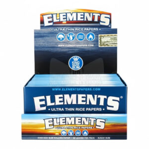 ELEMENTS ULTRA THIN PAPERS KING SIZE SLIM - 50 PER BOX