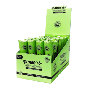 JUMBO_GREEN DUTCH CONES_KING SIZE