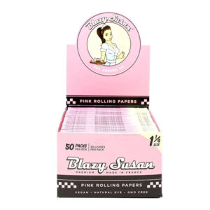 BLAZY SUSAN PINK PAPERS 1.25 SIZE - 50 PACKS PER BOX