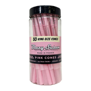 BLAZY SUSAN PINK CONES - 50 KING SIZE CONES