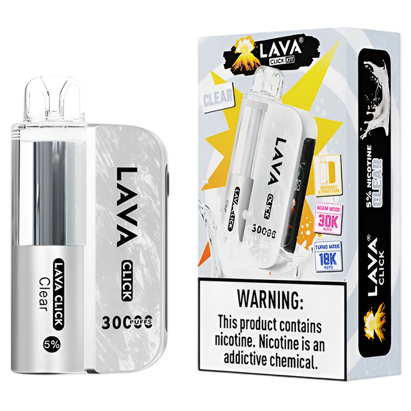 LAVA CLICK KIT 30K BOX OF 5 - CLEAR