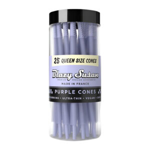 BLAZY SUSAN PURPLE CONES - 25 QUEEN SIZE CONES