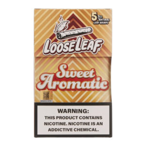 LOOSELEAF WRAPS 8CT SWEET AROMATIC - PACK OF 5