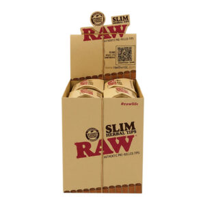 RAW TIPS SLIM HERBAL TIPS - 20 PER BOX (21 PER PACK) - 716165252238