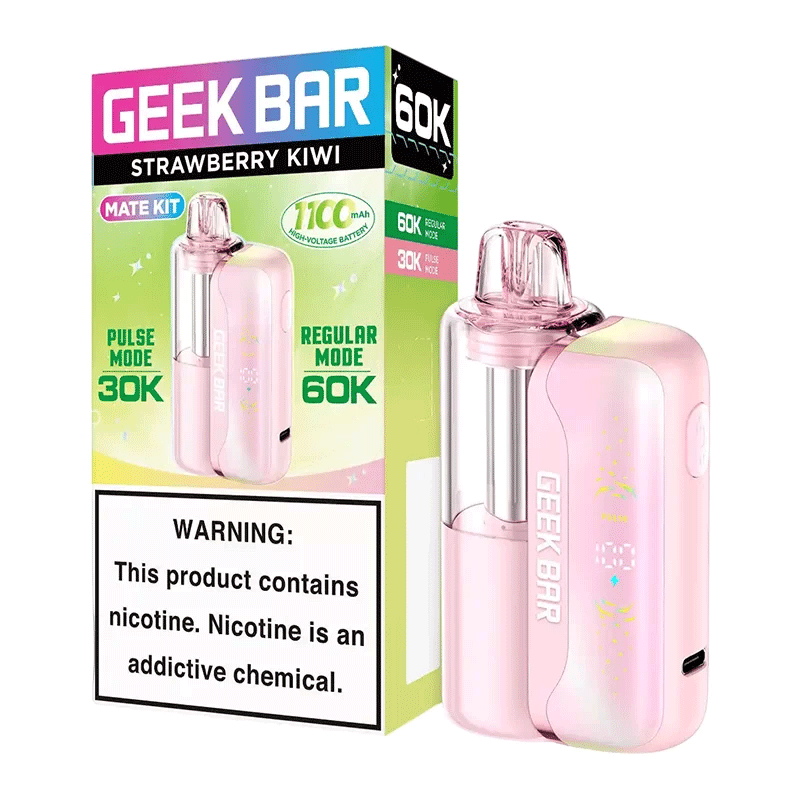 GEEK BAR MATE KIT 60K BOX OF 5 - STRAWBERRY KIWI