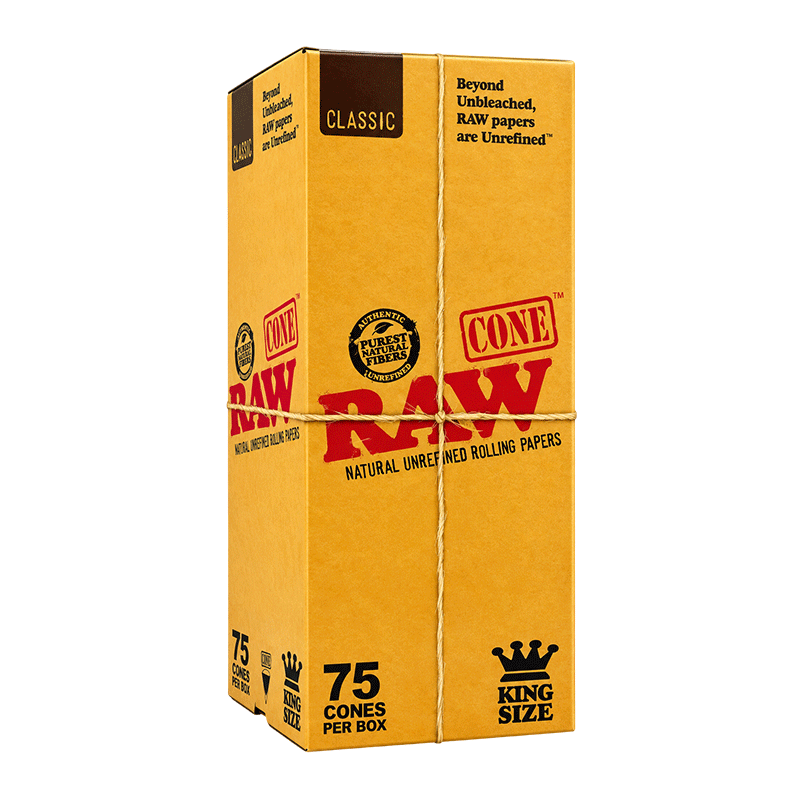 RAW CONE CLASSIC 75CT PER BOX KING SIZE